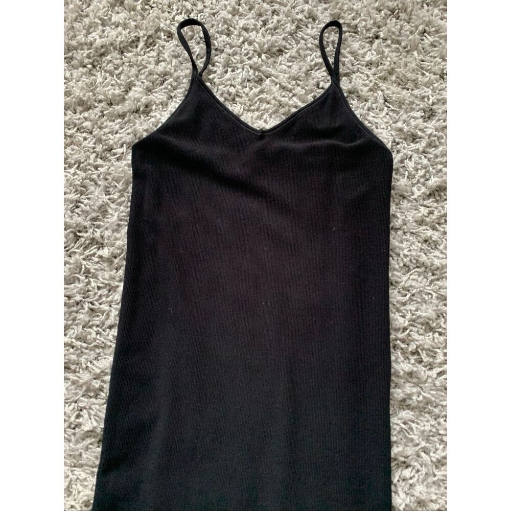 Fabletics Stretch Black ribbed Reversible MAXI lo… - image 2